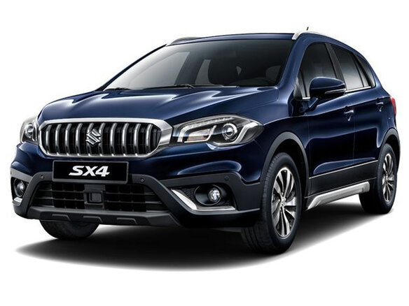 2021 Suzuki SX4 II (S-Cross) Рестайлинг, синий