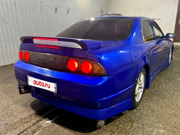 1994 Nissan Skyline IX (R33), синий, 700000 рублей - вид 4