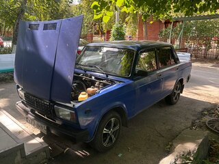 2005 Lada (ВАЗ) 2107, синий, 150000 рублей, вид 4