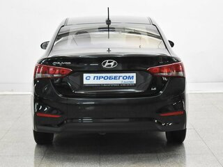 2019 Hyundai Solaris II, чёрный, 1410000 рублей, вид 3