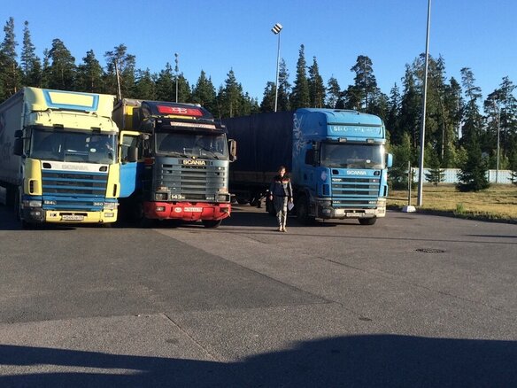 1998 Scania 4-Series, жёлтый, 780000 рублей - вид 1