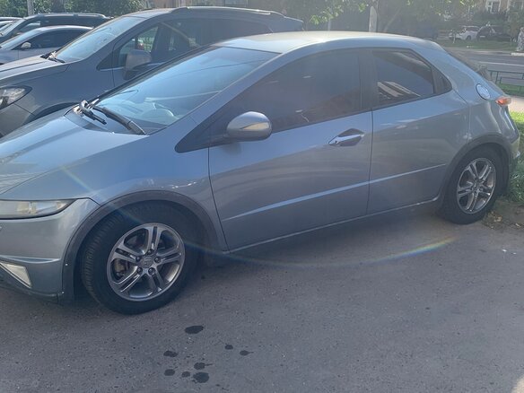 2008 Honda Civic VIII, голубой, 600000 рублей - вид 4