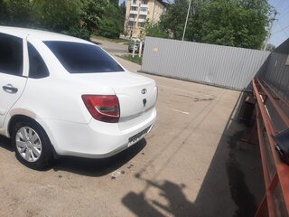 2012 Lada (ВАЗ) Granta I, белый, 350000 рублей, вид 5