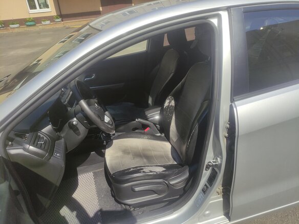 2014 Kia Rio III, серебристый, 750000 рублей - вид 9