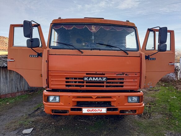 2007 КамАЗ 6520, оранжевый, 950000 рублей - вид 12