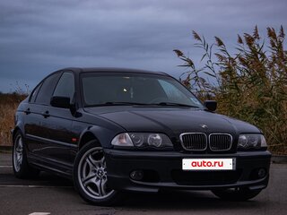 1998 BMW 3 серии 320i IV (E46), синий, 650000 рублей, вид 2