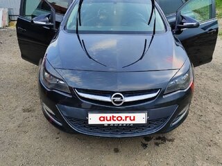2012 Opel Astra J Рестайлинг, чёрный, 750000 рублей, вид 2