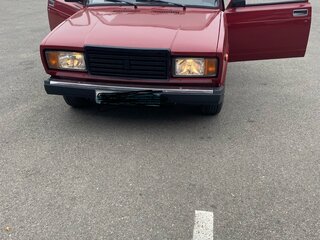 2004 Lada (ВАЗ) 2107, пурпурный, 110000 рублей, вид 2