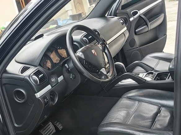 2009 Porsche Cayenne Diesel I Рестайлинг (957), чёрный, 1900000 рублей - вид 11