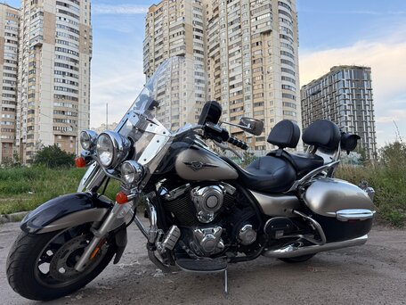 2010 Kawasaki VN1700 Vulcan, чёрный, 660000 рублей, вид 1