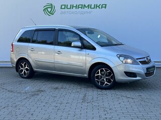 2012 Opel Zafira B Рестайлинг, серебристый, 640000 рублей, вид 3