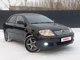 2006 Toyota Corolla IX (E120, E130) Рестайлинг, чёрный, 400000 рублей, вид 5