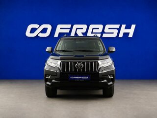 2018 Toyota Land Cruiser Prado 150 Series Рестайлинг 2, чёрный, 4678196 рублей, вид 3