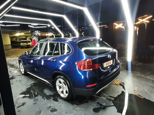 2013 BMW X1 20i I (E84) Рестайлинг, синий