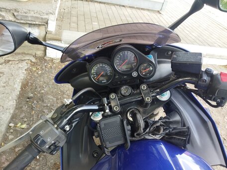 2001 Yamaha FZS1000 Fazer, синий, 400000 рублей, вид 4
