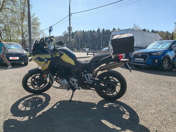 2019 BMW F 750 GS, золотистый, 1150000 рублей - вид 1