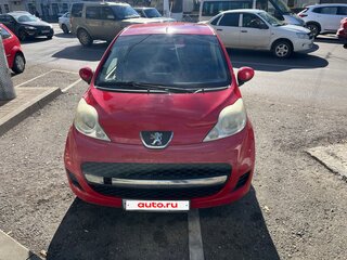 2010 Peugeot 107 I Рестайлинг, красный, 370000 рублей, вид 3