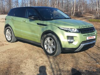 2012 Land Rover Range Rover Evoque 6-speed I, зелёный, 1800000 рублей, вид 1