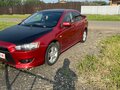2008 Mitsubishi Lancer X, красный, 670000 рублей - вид 1
