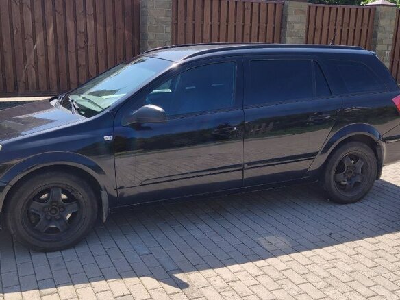 2006 Opel Astra H Рестайлинг, чёрный, 400000 рублей - вид 6