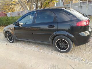 2008 Chevrolet Lacetti I, чёрный, 365000 рублей, вид 4