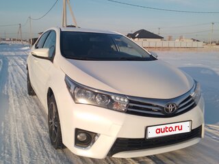 2013 Toyota Corolla XI (E160, E170, E180), белый, 1370000 рублей, вид 4