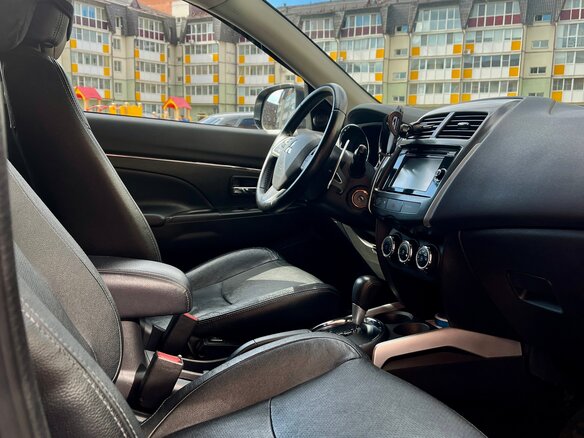 2012 Mitsubishi ASX I, чёрный, 1350000 рублей - вид 6