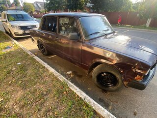 2009 Lada (ВАЗ) 2107, фиолетовый, 75000 рублей, вид 2