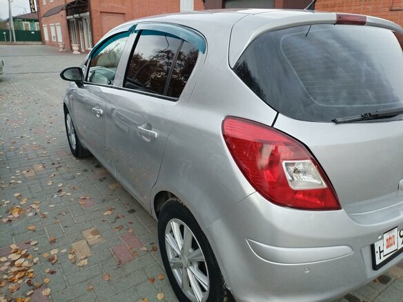 2008 Opel Corsa D, серебристый - вид 14