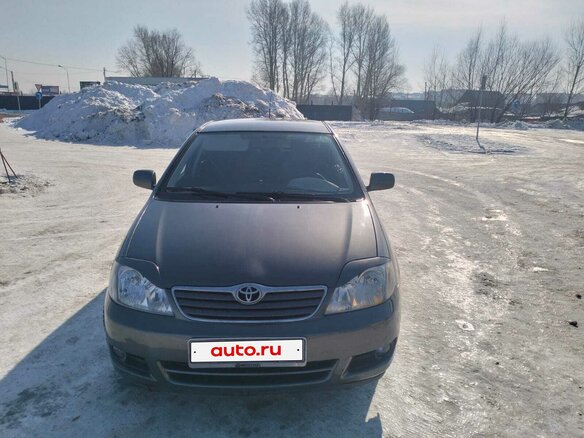 2005 Toyota Corolla IX (E120, E130) Рестайлинг, серый, 600000 рублей - вид 2
