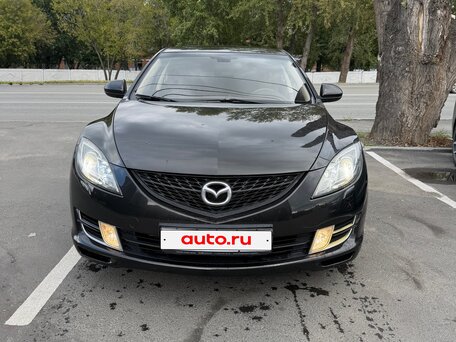 2008 Mazda 6 II (GH), чёрный, 1100000 рублей, вид 2
