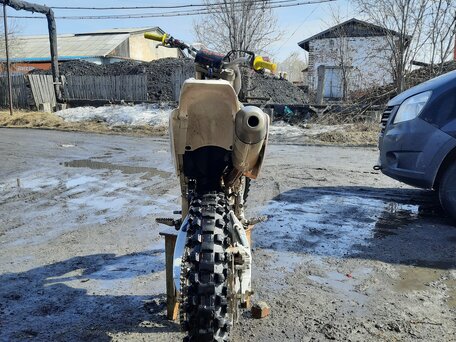 2009 Yamaha YZ250F, синий, 190000 рублей, вид 1