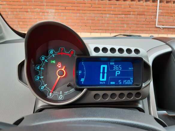 2013 Chevrolet Aveo II, белый - вид 7