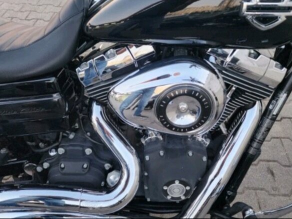 2009 Harley-Davidson Dyna Wide Glide, чёрный, 805000 рублей - вид 6