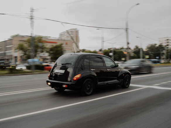 2003 Chrysler PT Cruiser, чёрный - вид 2