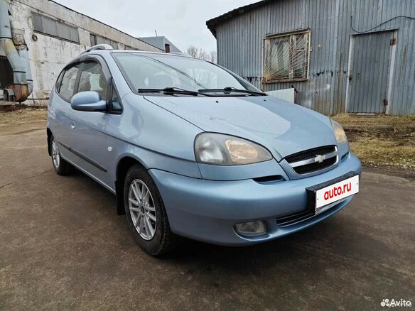 2007 Chevrolet Rezzo, голубой, 480000 рублей - вид 8