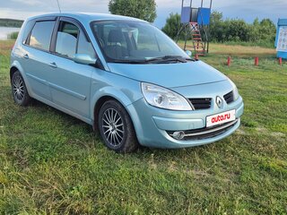 2007 Renault Scenic II Рестайлинг, синий, 700000 рублей, вид 2