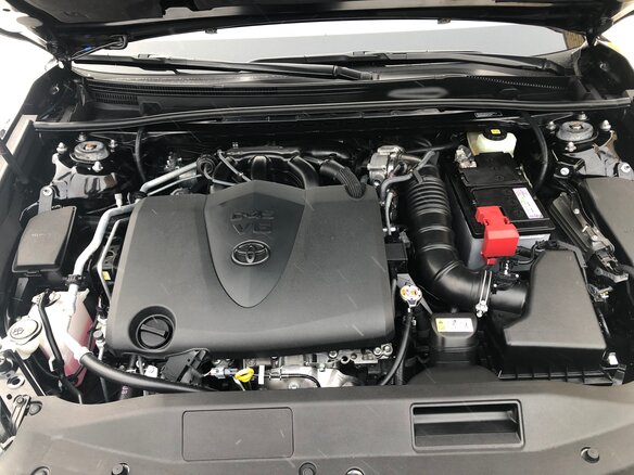 2018 Toyota Camry VIII (XV70), чёрный - вид 12