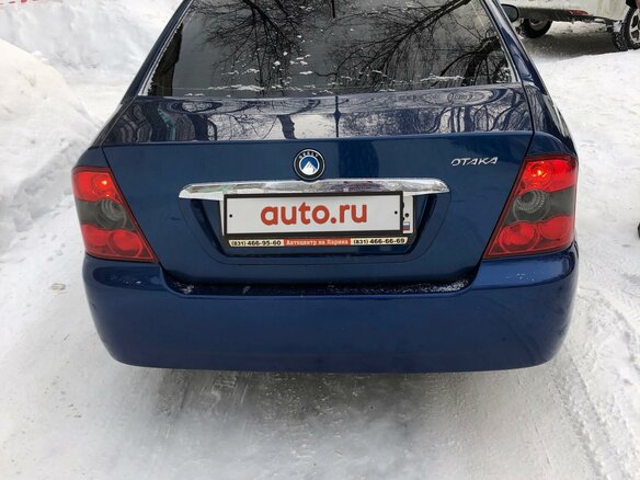 2007 Geely CK (Otaka) I, синий - вид 10