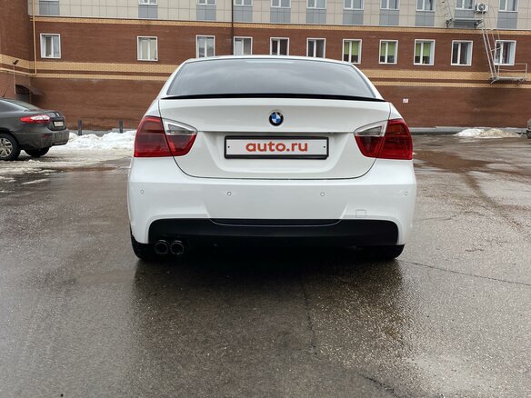 2008 BMW 3 серии 318d V (E90/E91/E92/E93), белый - вид 5