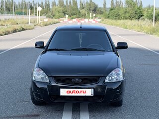 2016 Lada (ВАЗ) Priora I Рестайлинг, чёрный, 590000 рублей, вид 3