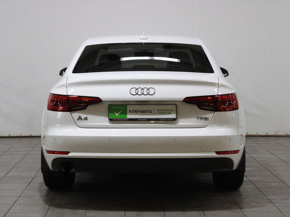2017 Audi A4 V (B9), белый - вид 5