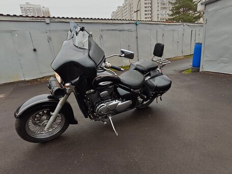 2004 Suzuki Intruder VL 400 Classic, чёрный, 345000 рублей, вид 2