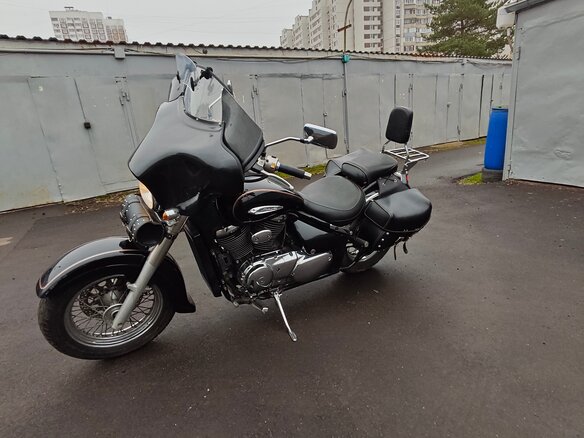 2004 Suzuki Intruder VL 400 Classic, чёрный, 345000 рублей - вид 1