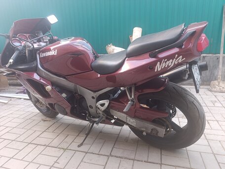1997 Kawasaki ZX-6 Ninja, красный, 260000 рублей, вид 5