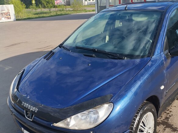 2007 Peugeot 206, синий, 160000 рублей - вид 6