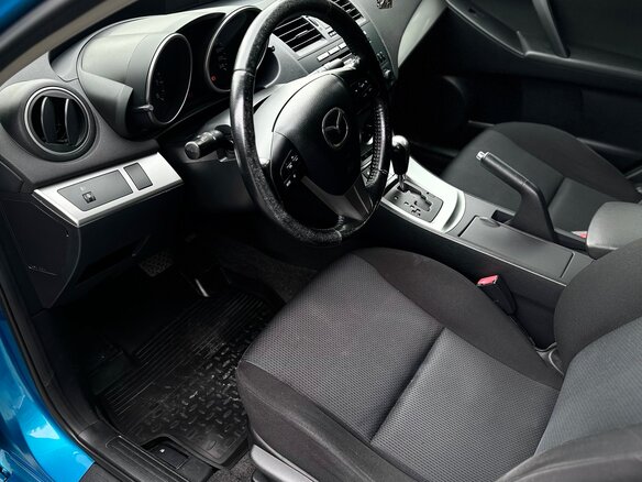 2010 Mazda 3 II (BL), голубой, 1100000 рублей - вид 9
