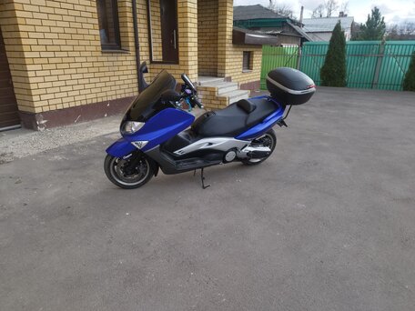 2007 Yamaha TMAX, синий, 410000 рублей, вид 5
