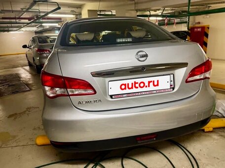 2013 Nissan Almera III (G15), серебристый, 749000 рублей, вид 4