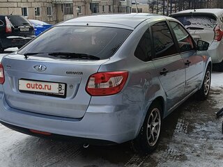 2016 Lada (ВАЗ) Granta I, голубой, 400000 рублей, вид 3